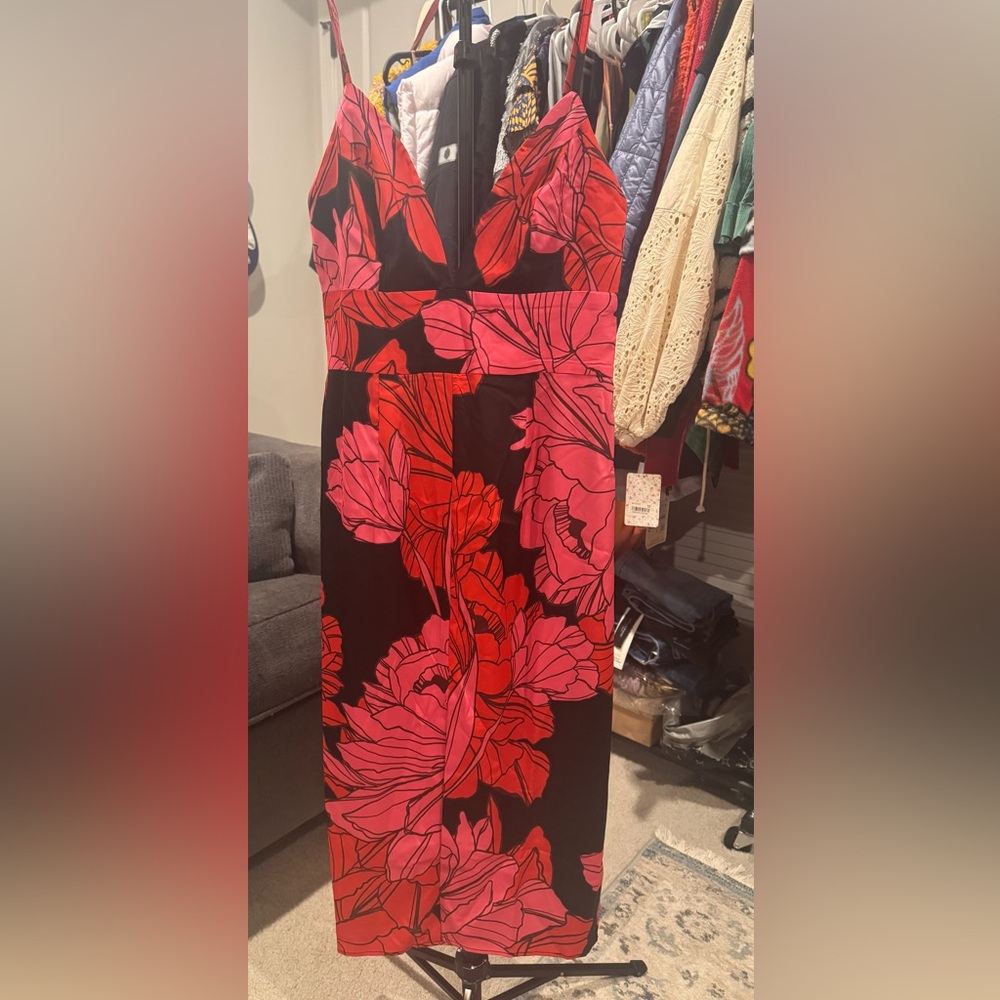 Hutch Catalina Floral Midi Dress